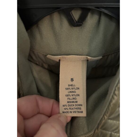 Duluth Trading Duck Down Quilted Puffer Vest Pertex Quantum Womens Small Long - Picture 4 of 8